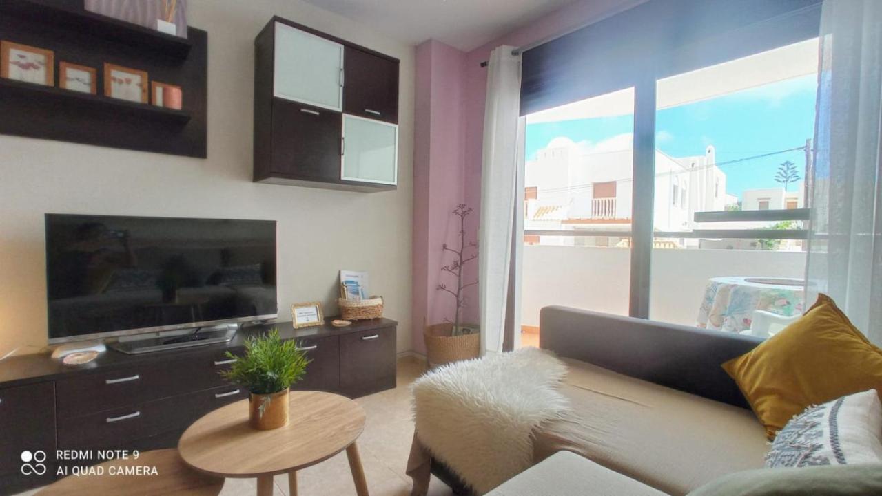 La Pita- Terraza Con Vistas Al Mar & Parking, A 1 Min De La Playa Apartment Carboneras Ngoại thất bức ảnh