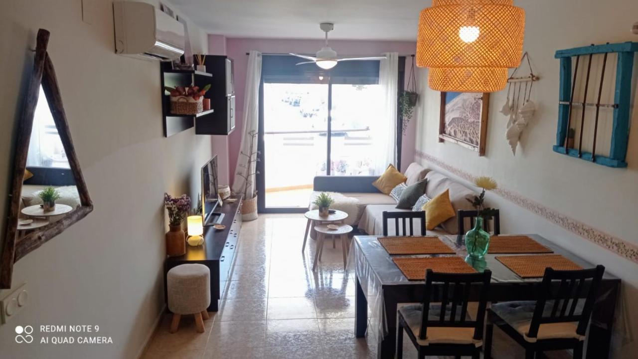 La Pita- Terraza Con Vistas Al Mar & Parking, A 1 Min De La Playa Apartment Carboneras Ngoại thất bức ảnh